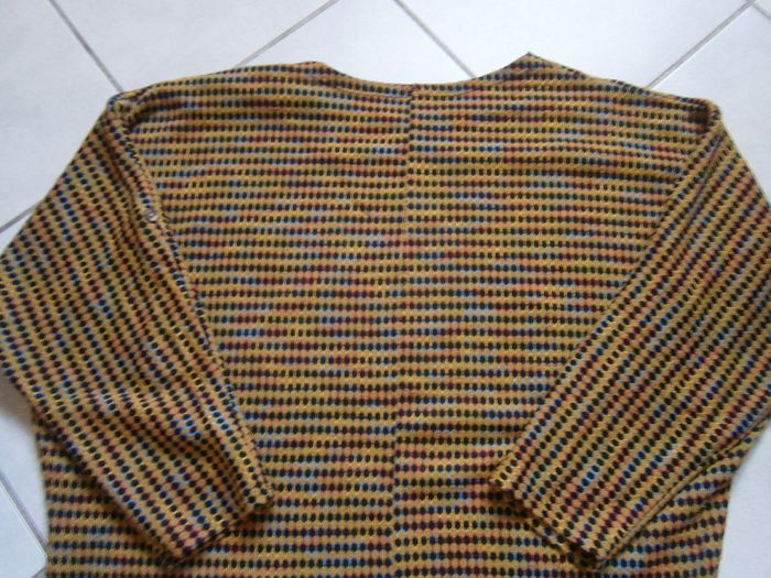 Haut/pull moutarde manches chauve souris Taille XL - photo numéro 8