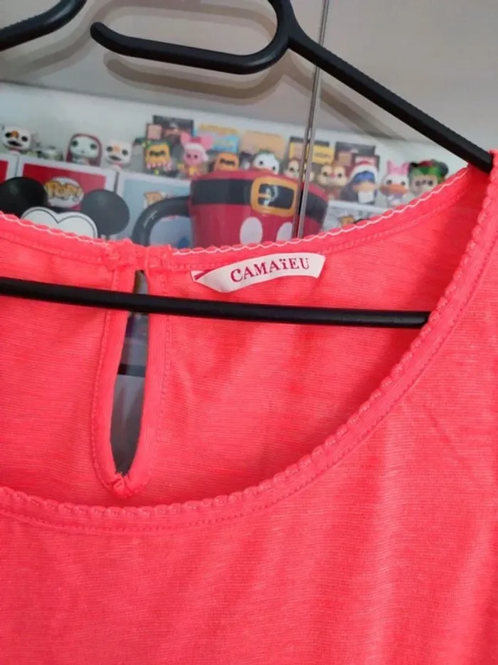 Débardeur tee-shirt sans manches femme Camaïeu - photo numéro 5