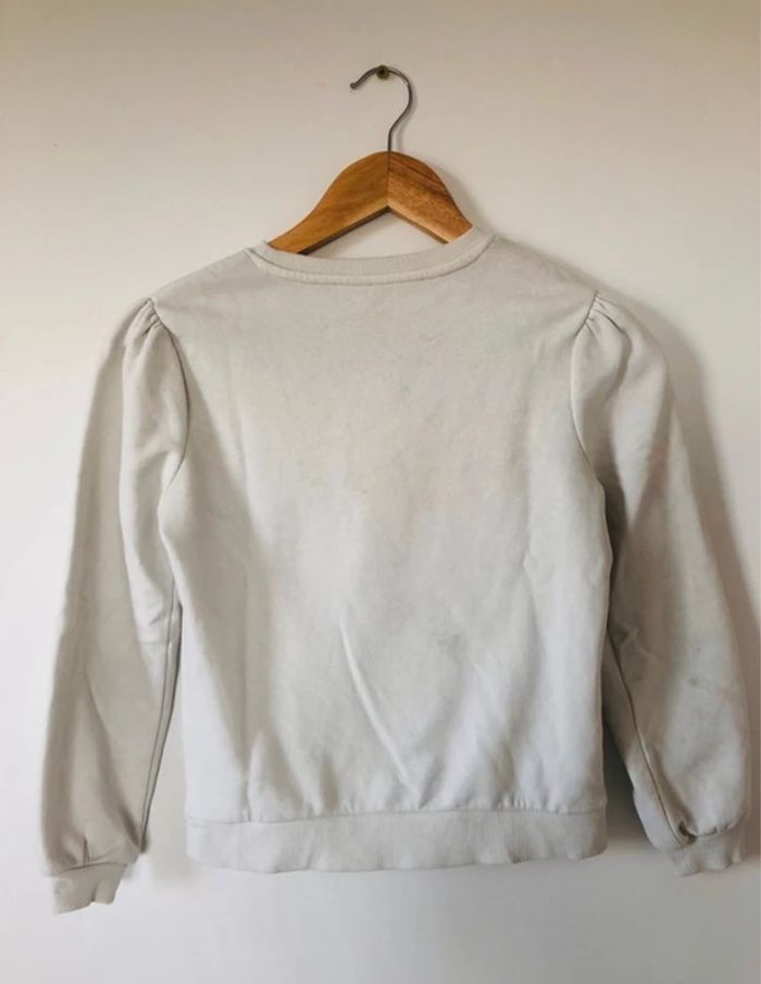 Pull fille 10 ans do what you love blanc - photo numéro 5