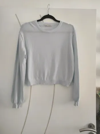 Pull fin Femme bleu clair Pull&Bear taille M