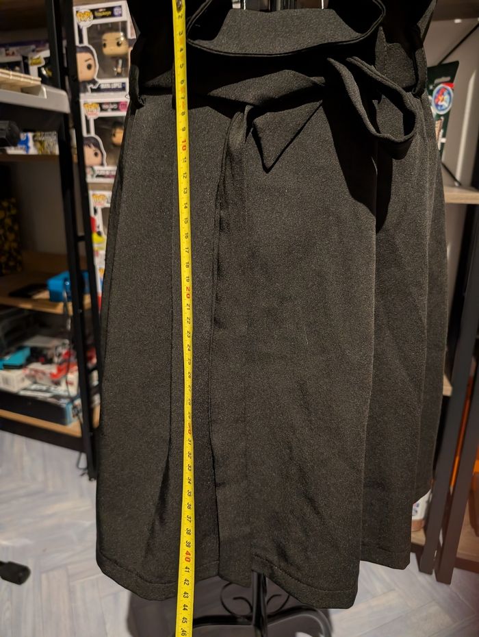 Jupe Noire Chic Taille Haute à Nouer Morgan Taille 34) - photo numéro 6