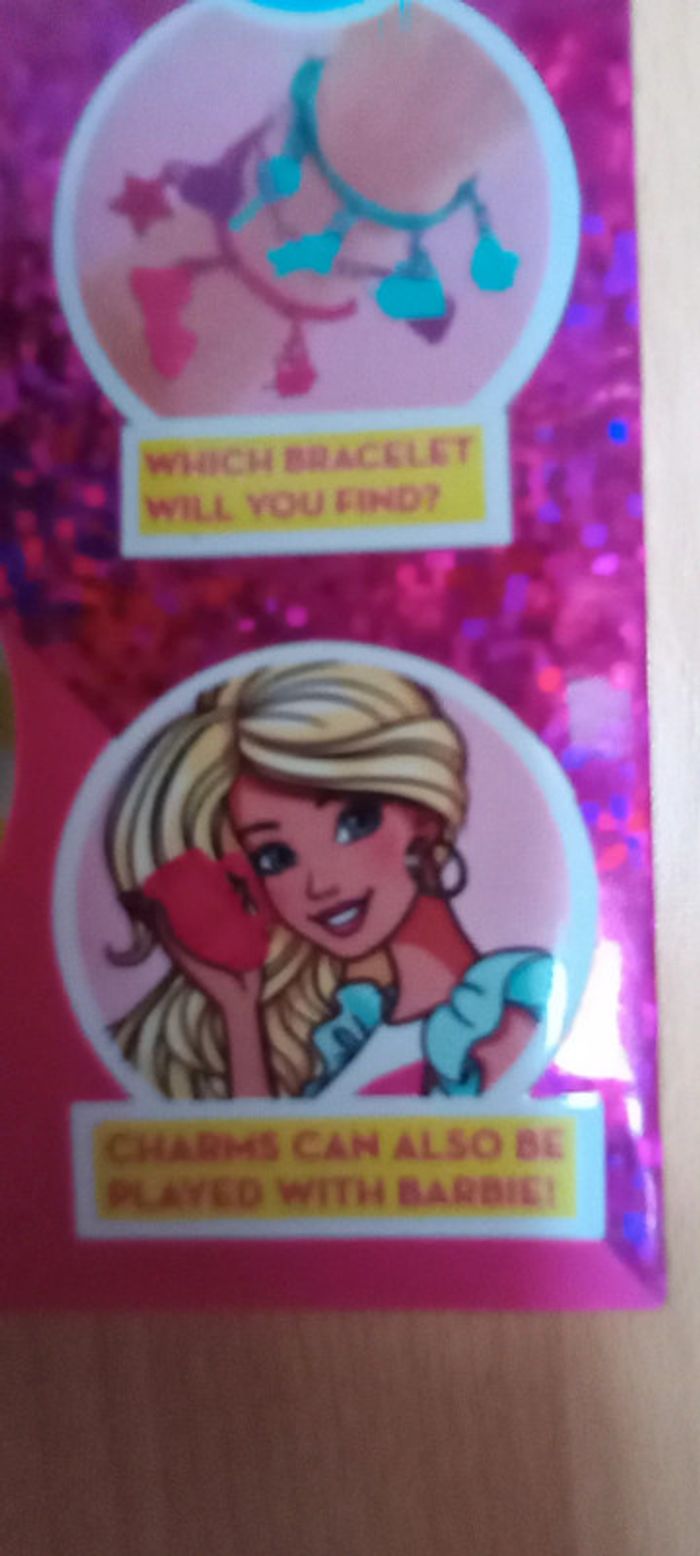 Bracelet et charms Barbie Neuf - photo numéro 15