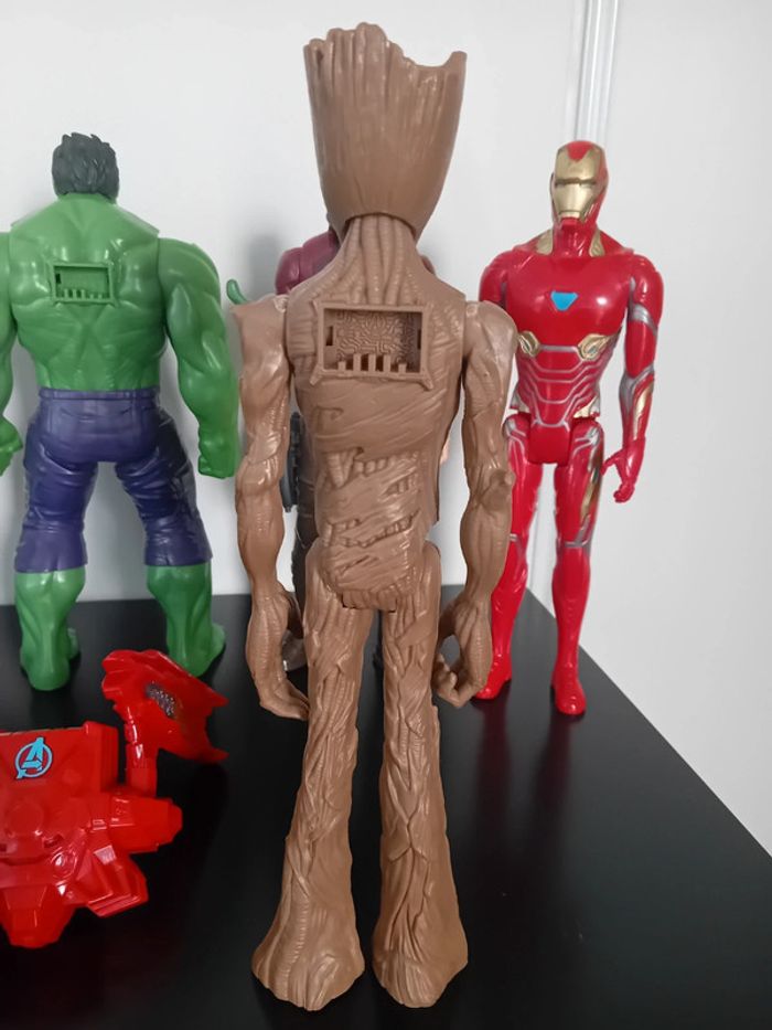 Lot de 7 figurines marvel 30cm + boîtier parlant - photo numéro 11