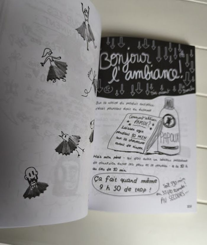 Livre le journal d'une peste Virginy L.Sam - photo numéro 4