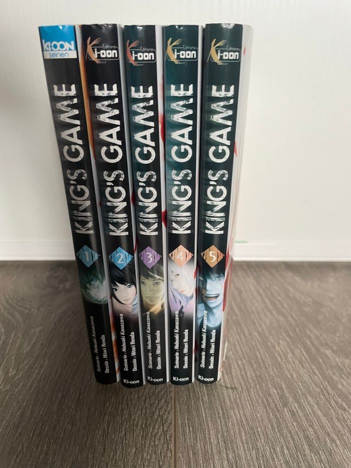 Lot 5 mangas King’s Game - photo numéro 3