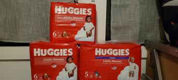 Huggies couche taille 5 et 6