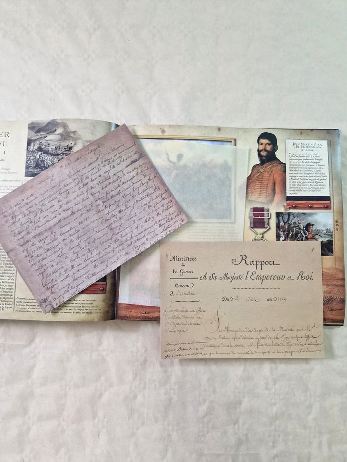 Coffret  , livre , collection  , Napoléon  Avec 40 Fac-Similés De Documents Rares - photo numéro 6