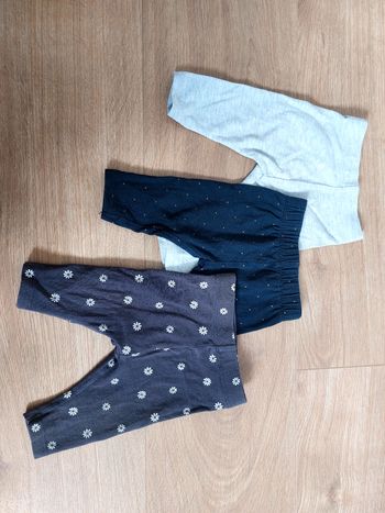 Lot leggings 3 mois 