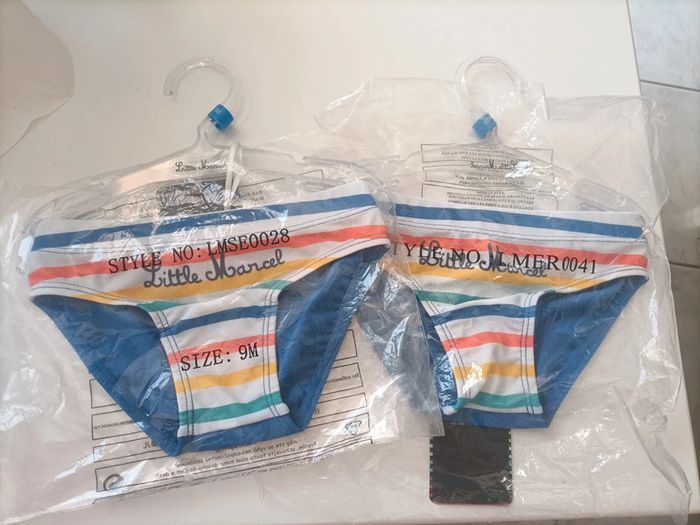Lot 2 Maillots de bain 9 mois