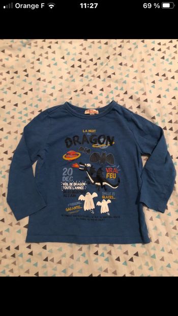 T-shirt 4 ans
