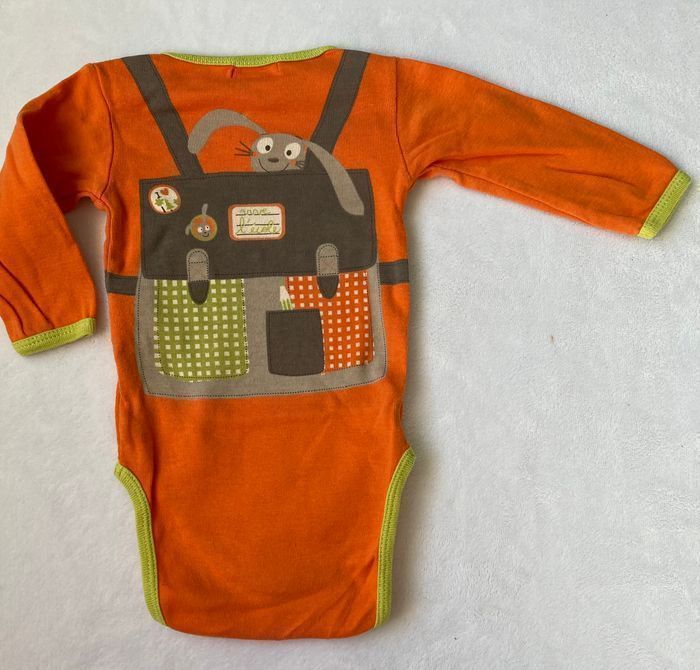 Body + salopette Dpam 3 mois - photo numéro 3