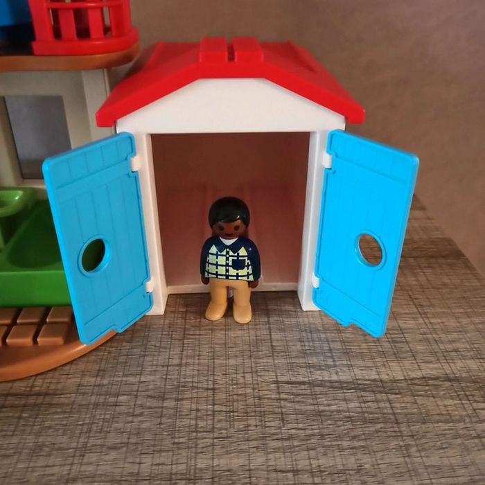 Playmobil 123 maison garage aire de jeux - photo numéro 6
