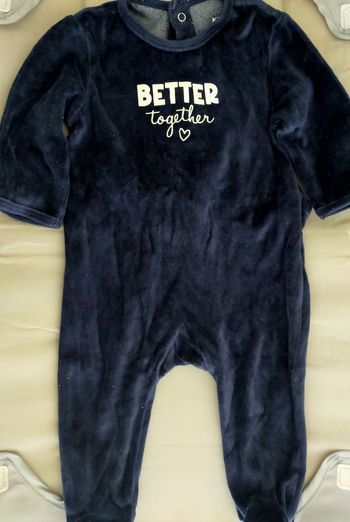 2 pyjamas kiabi 9 mois