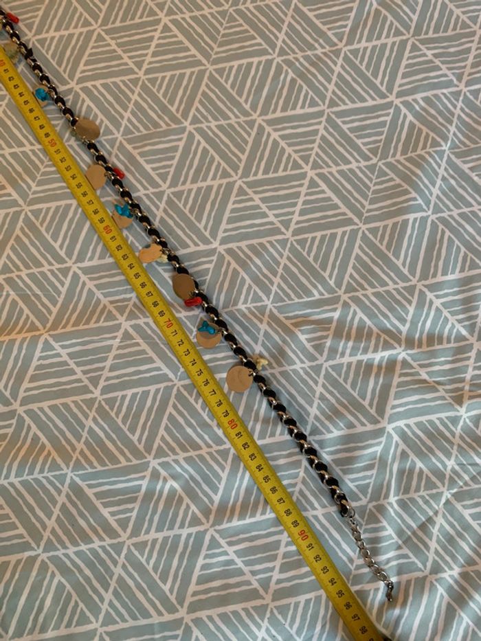 Ceinture chaîne avec breloques - photo numéro 3