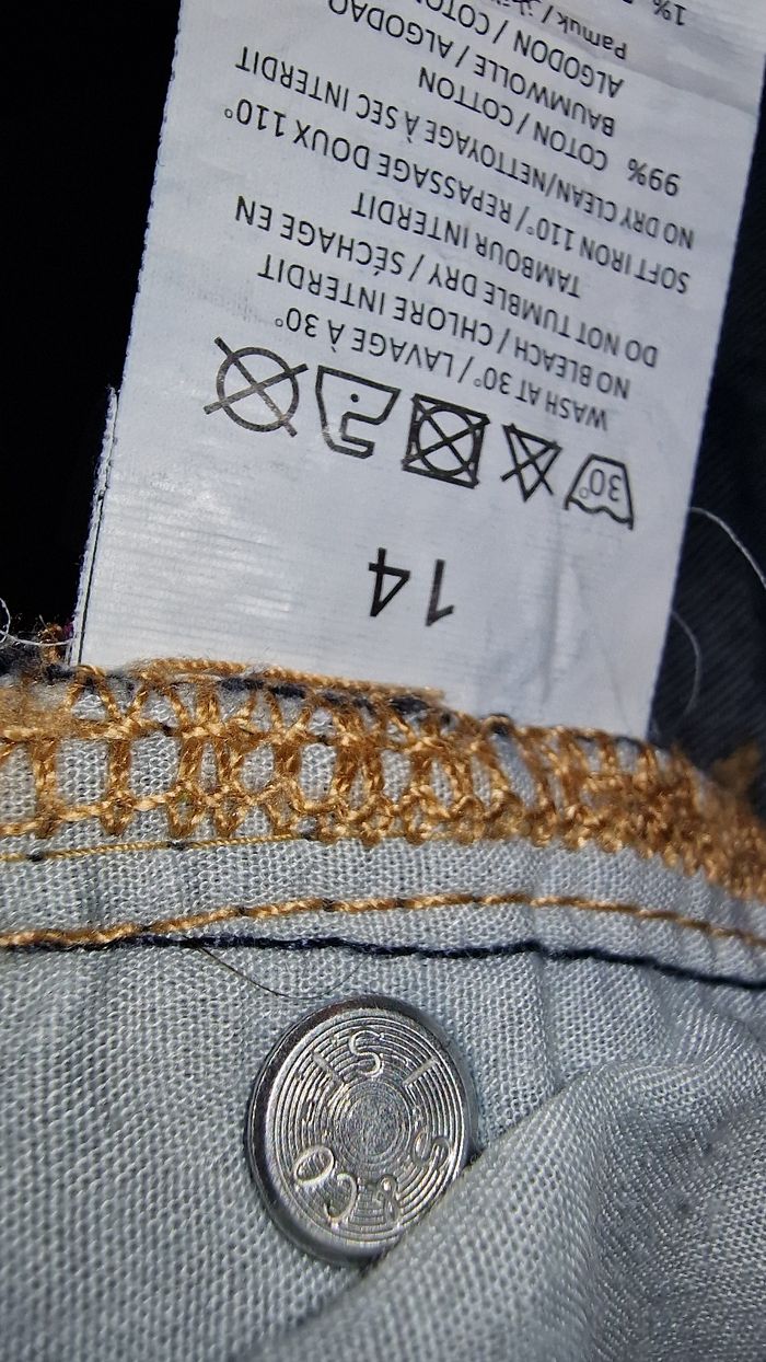 Levi's jean stretch extrême skinny 519 levier 34 36 14 16 ans - photo numéro 5