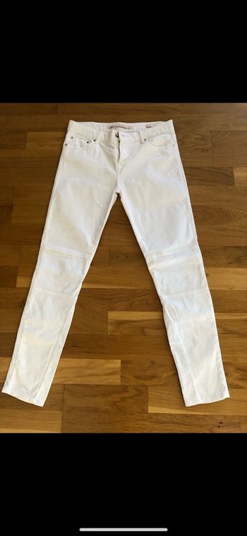 Pantalon Zara blanc taille 38