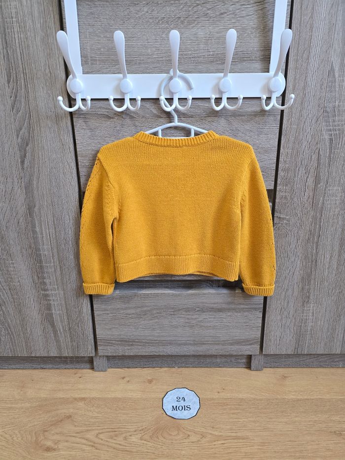 Vêtement Bébé Fille - Ensemble : Robe + Gilet - Sergent Major - 24 mois 86 cm - photo numéro 4