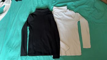 Lot de 2 sous pull col roulé