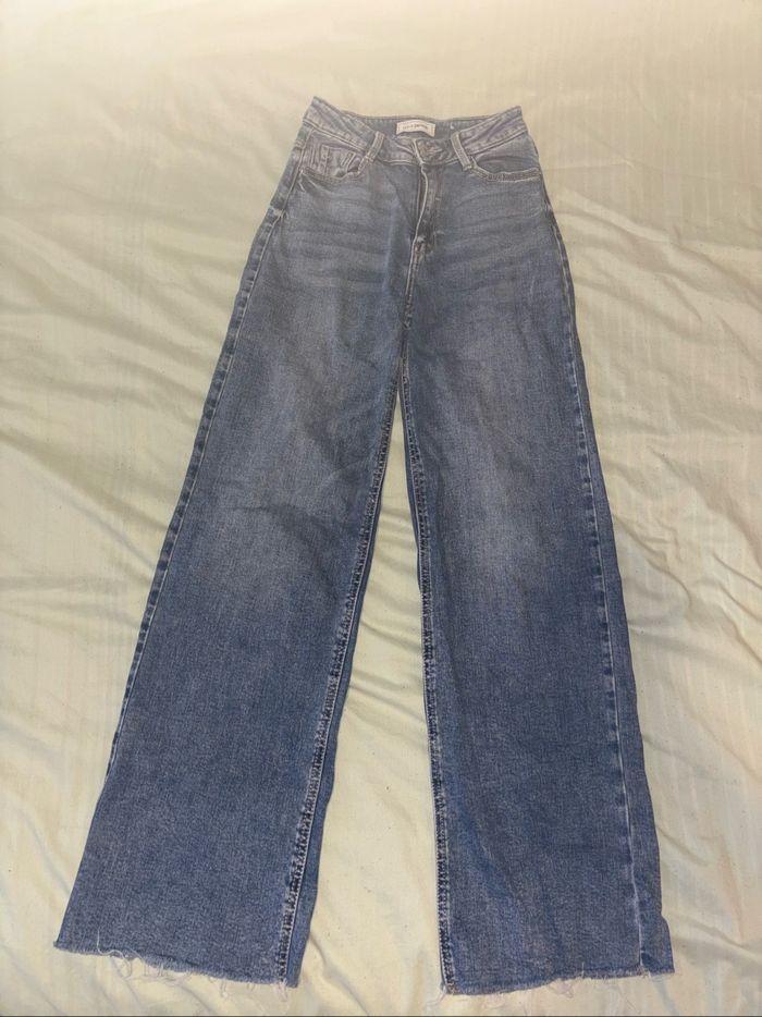 Pantalon, jean large