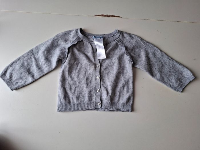 Gilet Fille Jacadi taille 24 mois