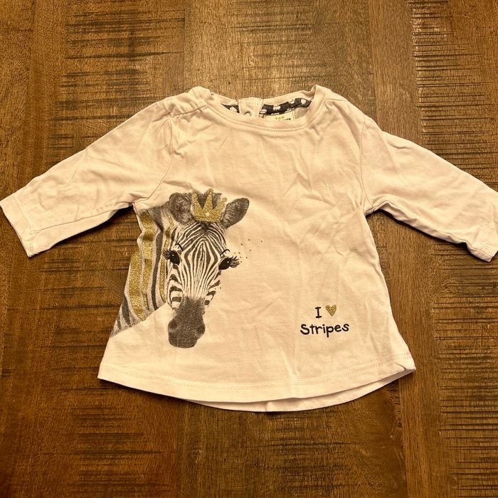 T-shirt manches longues 3 mois 59 cm - photo numéro 2