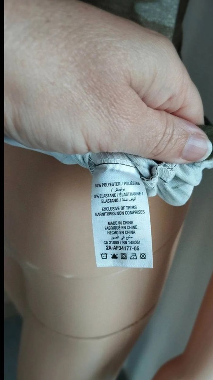 Débardeur camouflage taille m femme - photo numéro 7