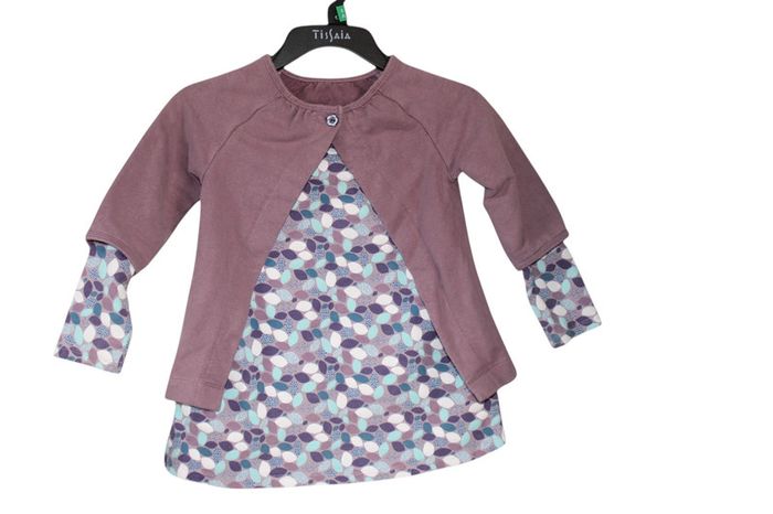 🌸 T-shirt 2-en-1 Vertbaudet - Effet gilet intégré - Taille 5 ans 🌸 - photo numéro 2