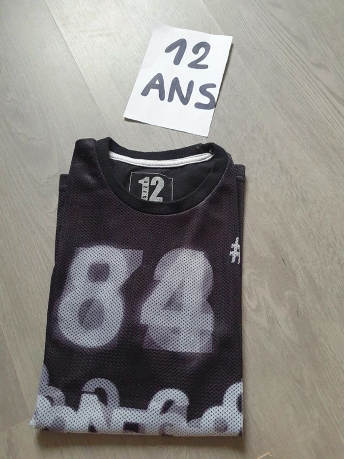 Maillot t-shirt 12ans Garçon