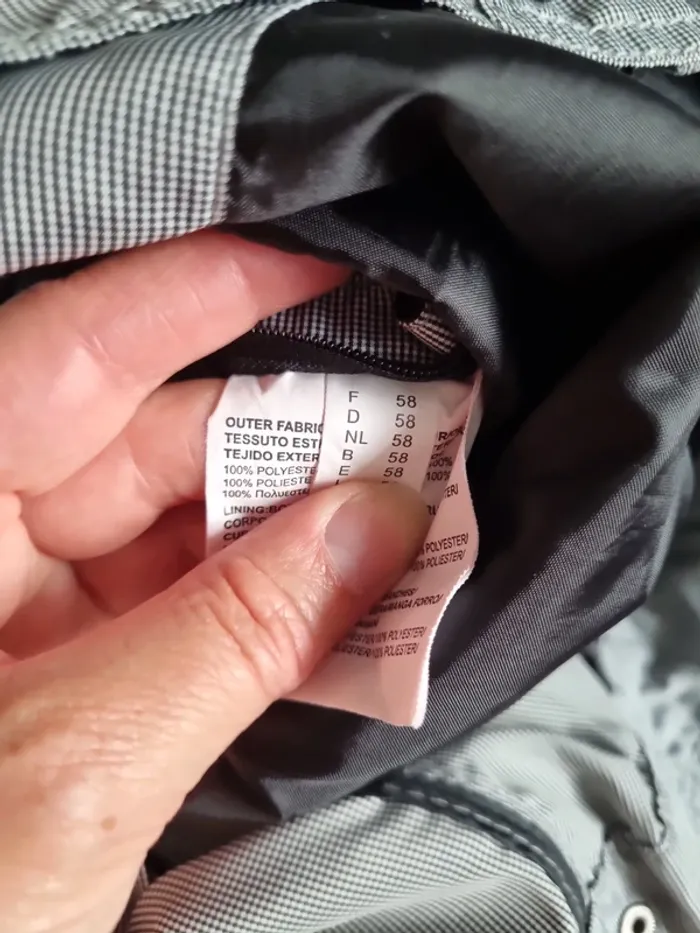 Veste blazer homme grande taille taille 58 - photo numéro 10