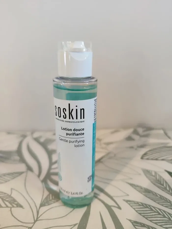 Soskin lotion douce purifiante 100ml valeur 16€  exp 02/28