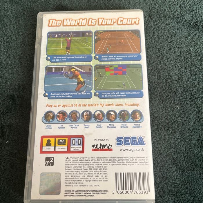 Virtua Tennis: World Tour – PSP - photo numéro 3