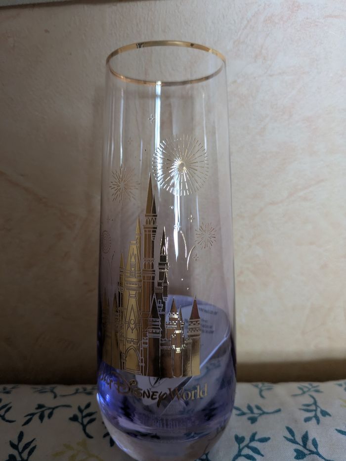 Verre collection cendrillon 50 ans Disney store - photo numéro 2