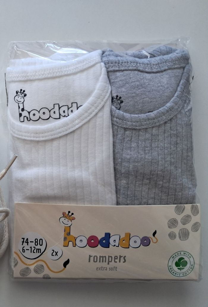 Lot 2 bodies bébé mixte
