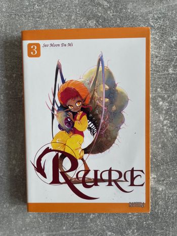 Manga Rure tome 3 en version française.
