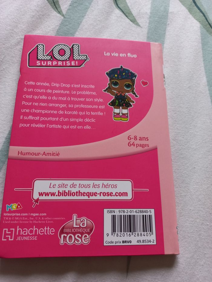 Livre bibliotheque rose L.O.L. surprise lol 6/8 ans tome 9 - photo numéro 2