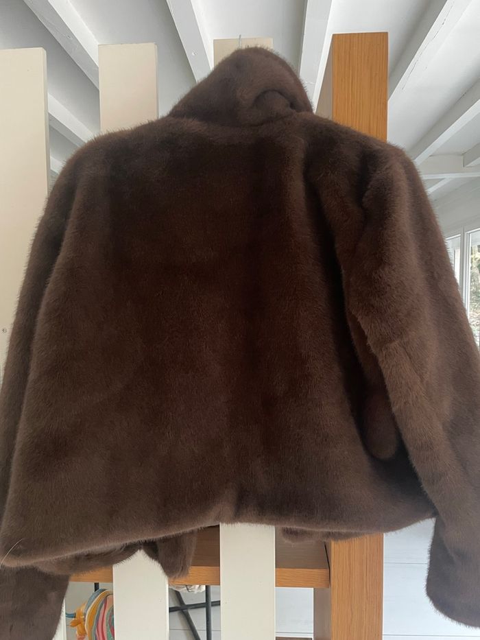 Veste neuve  Zara en fourrure synthétique - photo numéro 4