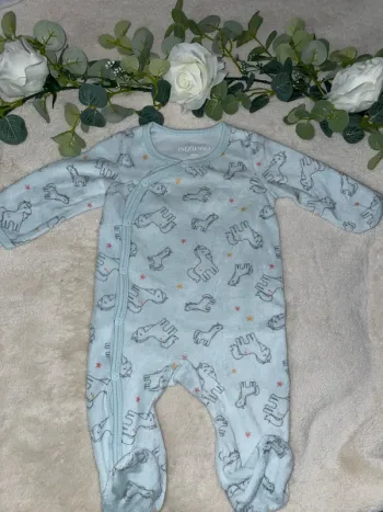Pyjama velours 3 mois Gémo 62cm