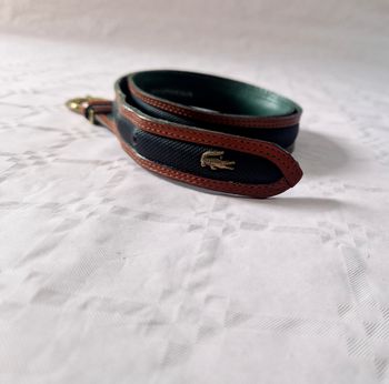 Ceinture en cuir Lacoste  , 85cm , mixte