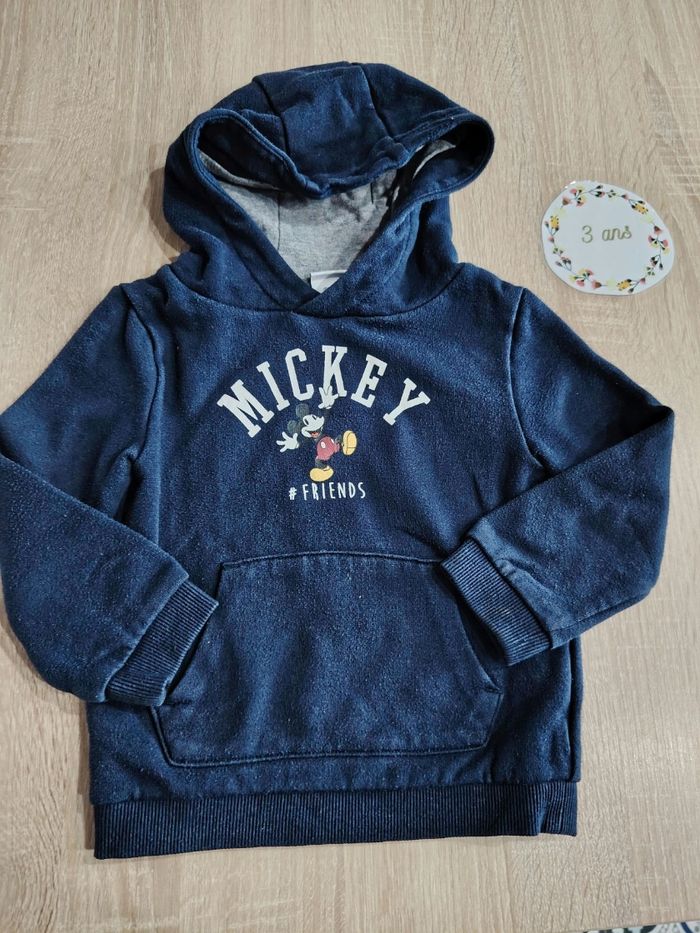 Lot de 3 sweats à capuche 3ans Disney - photo numéro 8