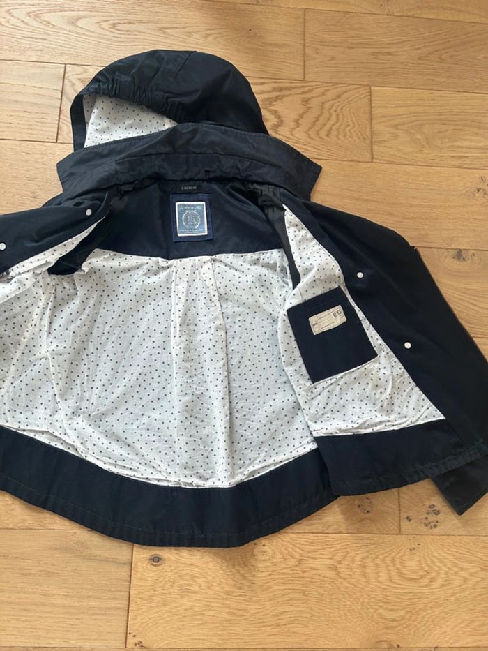 Veste trench court à capuche IKKS 10 ans veste caban double - photo numéro 9