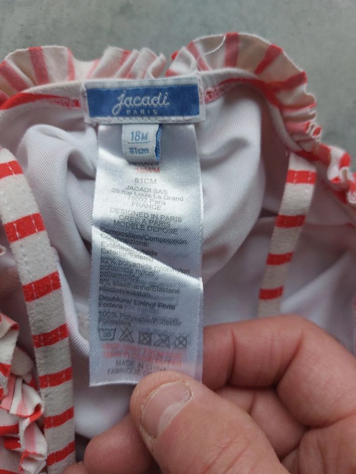 Maillot de bain Jacadi taille 18 mois - photo numéro 3