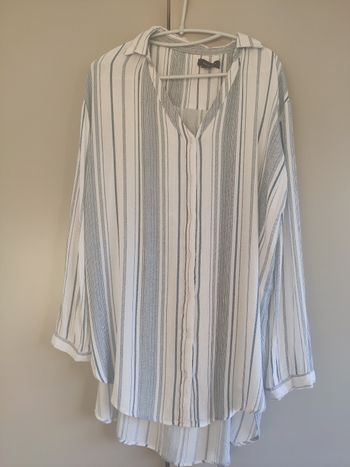 Primark chemise de grand père viscose M