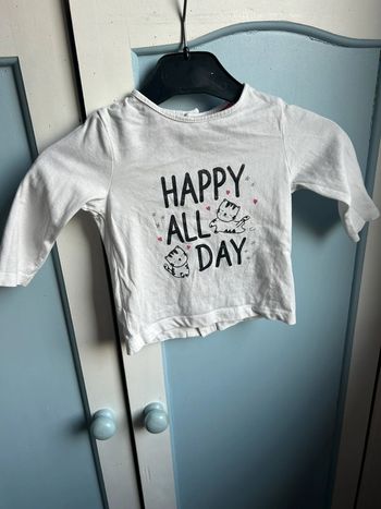 Tee shirt manches longues kiabi