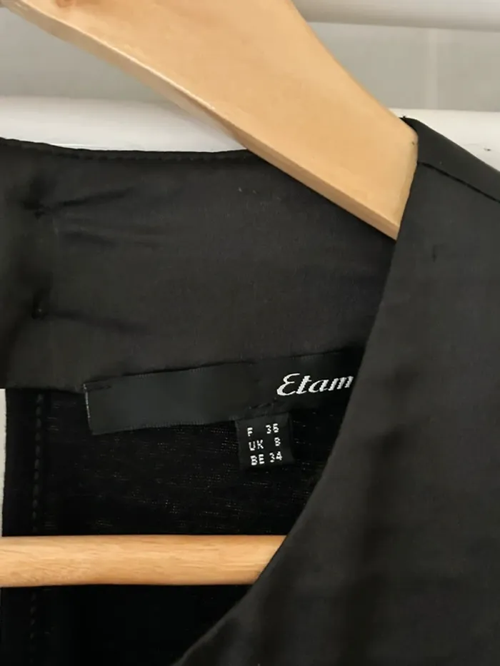 Robe noire ETAM - photo numéro 3