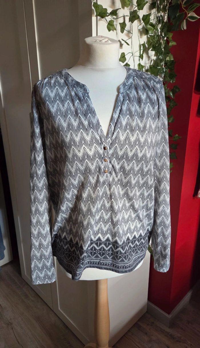 Blouse manches longues