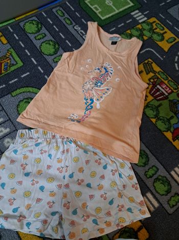 Lot de 2 pyjama d'été 5-6 ans