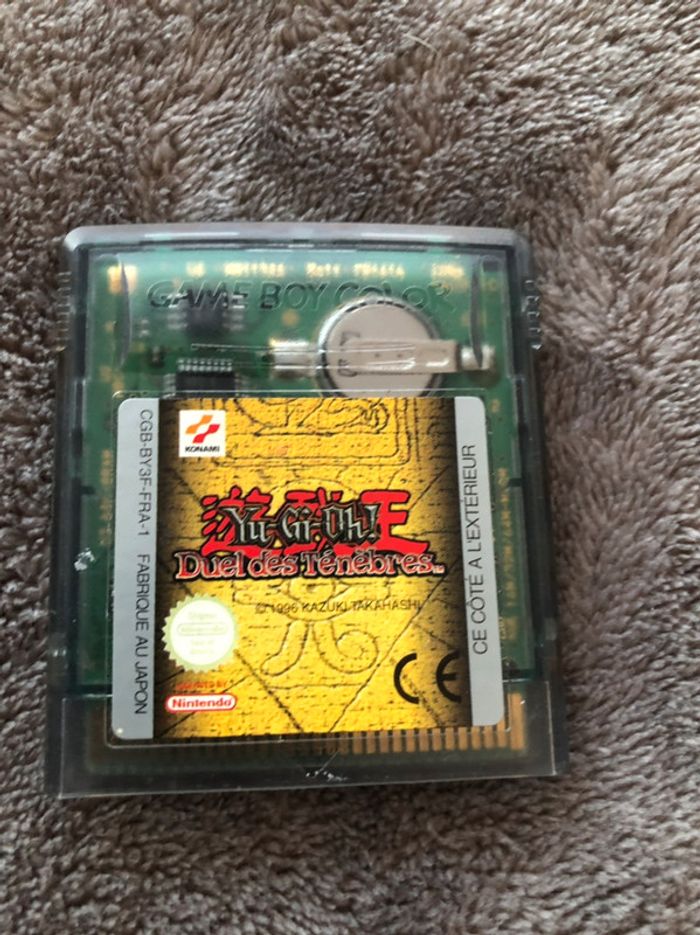Jeu Nintendo Game Boy "Yu-Gi-Oh Duel des ténèbres"