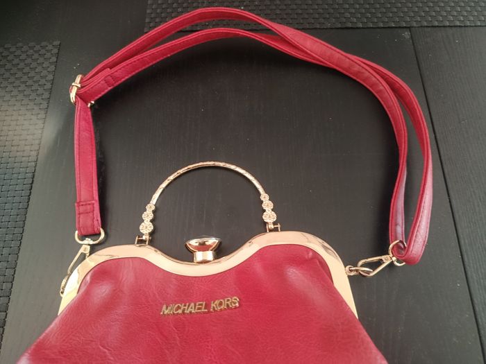 Sac a main rouge vintage - photo numéro 7