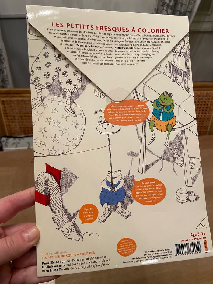 Lot neuf de deux affiches à colorier - photo numéro 6