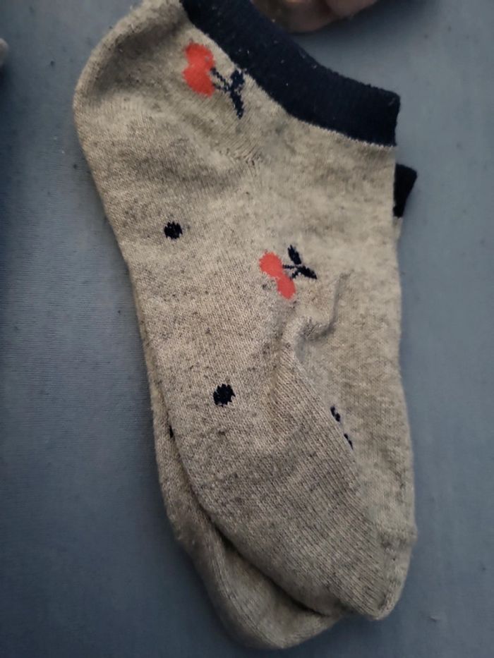 Lot de  4 socquettes fille taille 31/34 ,tex - photo numéro 3